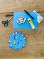 Vorschau - Mal- und Bastelvorlagen - Kreativ Malreihen üben - Tipp für Pädagoginnen und Eltern - Deckblatt