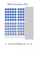 Vorschau - Arbeitsblätter - Einmaleins-Feld zum anschaulichen Üben des Einmaleins - Deckblatt