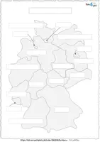 Vorschau - Arbeitsblätter - Bundesländer - Karten beschriften - Seite 3