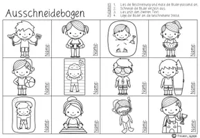 Vorschau - Arbeitsblätter - Lese-/ + Hörverstehen - "Heißer Sommertag" I Kl. 3+4 - Seite 3