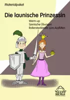 Vorschau - Arbeitsblätter - Zusatzmaterial zu DIE LAUNISCHE PRINZESSIN (Mini-Theaterstück) - Deckblatt