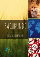 Vorschau - Spiele - Tiere auf der Wiese Texte Aufgaben Lösungen Spiele - Deckblatt