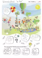 Vorschau - selbst erstellte Cliparts/Grafiken - Wimmelbild Rätselaufgaben 1. Klasse - Deckblatt
