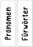 Vorschau - Arbeitsblätter - Pronomen Materialpaket: Merkblatt und Plakate - Seite 3