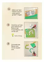 Vorschau - Mal- und Bastelvorlagen - Anleitung Klopapiertier Frosch Fangspiel - Seite 2