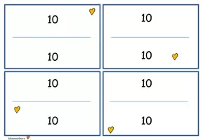 Vorschau - Fördermaterial/Inklusion - 60 Aufgabenkarten zur Subtraktion 0-20 mit ZÜ - Seite 3