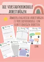 Vorschau - Arbeitsblätter - Die Vorstadtkrokodile: Arbeitsbögen - Deckblatt