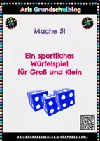 Vorschau - Spiele - Sportliches Würfelspiel für Schule und Zuhause - Deckblatt