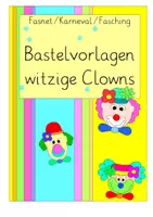 Vorschau - Arbeitsblätter - Materialpaket Fasching - Deckblatt