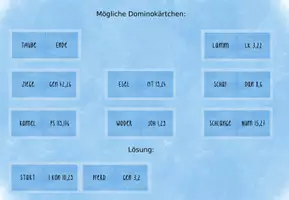 Vorschau - Spiele - Domino Religion - Bibelstellen finden (interaktive PDF) - Seite 3