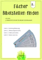 Vorschau - Fördermaterial/Inklusion - Fächer - Merkkarten Religion - Bibelstellen finden - Deckblatt