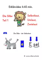 Vorschau - Unterrichtsreihen - 21 Erklärvideos zur Rechtschreibung - Deckblatt