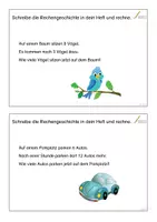 Vorschau - Fördermaterial/Inklusion - Rechengeschichten-Kartei ZR20 (DaZ) - Seite 3