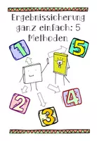 Vorschau - Arbeitsblätter - Ergebnissicherung ganz einfach - 5 Methoden - Deckblatt