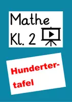 Vorschau - Videos - Hundertertafel (4 Lernvideos: 1 Einführung + 3 differenzierte Übungen) - Deckblatt
