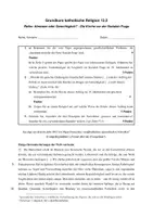 Vorschau - Klassenarbeiten - Klausur: Soziale Frage - Deckblatt