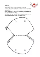 Vorschau - Mal- und Bastelvorlagen - Faschings- (Corona)-Maske basteln Homeschooling / Fastnacht - Seite 2