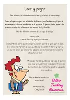 Vorschau - Arbeitsblätter - el CUERPO Spanisch Arbeitsblätter (leer y pegar) - Seite 1