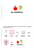 Vorschau - Arbeitsblätter - Rund um den Apfel - Seite 1