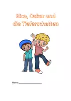 Vorschau - Arbeitsblätter - Lesetagebuch - Rico, Oskar und die Tieferschatten (mit Lösungen) - Seite 1