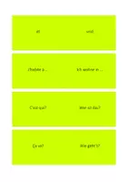 Vorschau - Aufgabenkarten - Paket Vokabelkarten zu Tous Ensemble 1, Unités 1-6 - Seite 3