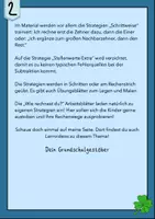 Vorschau - Unterrichtsreihen - Plusaufgaben Addition 100 ZE + ZE Rechenstrategien mit Zehnerübergang zweistellig halbschriftliche Rechenverfahren - Seite 1