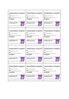 Vorschau - Anderer Materialtyp - Hausaufgaben-Strafzettel im coolen Monsterdesign - Seite 3