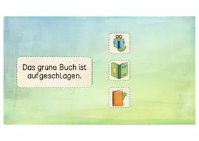 Vorschau - Interaktives Material - interaktives Lesespiel Klasse 2 Thema Schule - Seite 3