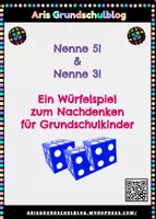 Vorschau - Spiele - Würfelspiel für Schule und Zuhause: Nenne 5 (3)! - Deckblatt