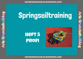 Vorschau - Arbeitsblätter - Springseiltraining Heft 5 Profi - Deckblatt