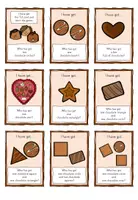 Vorschau - Spiele - I have got... Who has got? Chocolate shapes - Seite 1