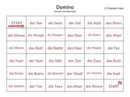 Vorschau - Arbeitsblätter - Rechtschreibwerkstatt - Wörter mit doppeltem Selbstlaut aa, ee, oo - Seite 3