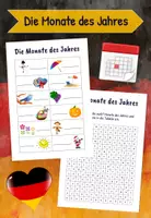 Vorschau - Arbeitsblätter - Die Monate des Jahres - Seite 1