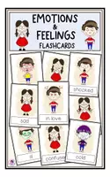 Vorschau - Bildkarten - Emotions & Feelings - Picture & Word Cards - Deckblatt