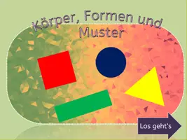 Vorschau - Interaktives Material - Körper, Formen und Muster interaktive PDF - Deckblatt