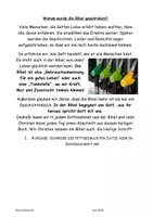 Vorschau - Unterrichtsreihen - Themenheft Bibel (A5) - Seite 1