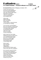 Vorschau - Unterrichtsreihen - Ballade Der Zauberlehrling von Goethe - Seite 1