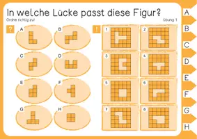 Vorschau - Fördermaterial/Inklusion - Digitale Lerntrainings: Lernpaket Räumliches Sehen 1-12 - Seite 3