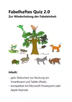 Vorschau - Arbeitsblätter - Materialpaket XXXL + Klassenarbeiten. Fabeln - Seite 2