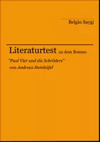 Vorschau - Arbeitsblätter - Literaturtest zu "Paul vier und die Schröders" von Andreas Steinhöfel - Deckblatt