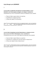 Vorschau - Arbeitsblätter - Leserbrief großes Paket - Seite 1