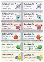 Vorschau - Mal- und Bastelvorlagen - Geburtstagsgutscheine / Hausaufgabengutscheine - Geburtstag - Seite 3