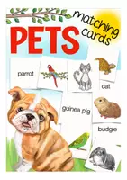 Vorschau - Spiele - pets Englisch Haustiere Memory - Deckblatt