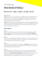 Vorschau - Stundenentwürfe - Menschenrechtsbrille - in 3 Stationen Menschenrechte erfahren - Deckblatt
