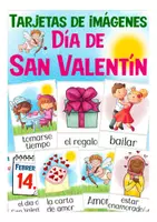 Vorschau - Bildkarten - el día de San Valentín (Valentinstag) Bildkarten Spanisch - Deckblatt