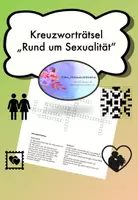 Vorschau - Arbeitsblätter - Kreuzworträtsel: Rund um Sexualität - Deckblatt