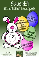 Vorschau - Fördermaterial/Inklusion - Österlicher Lesespaß - Leseverständis-Training Klasse 1-4 - Deckblatt