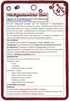 Vorschau - Arbeitsblätter - Häufigkeitswörter(1) üben - editierbar+interaktiv - Seite 1