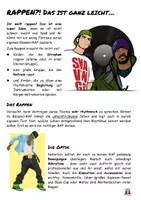 Vorschau - Stundenentwürfe - Hier geht's um RAP: Lernt, wie er funktioniert, rappt einen Frühlings-RAP und entwickelt daraus euren eigenen Klassen-RAP! Auch für Homeschooling. - Deckblatt