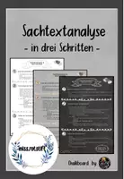 Vorschau - Merkblätter - Sachtextanalyse - Merkblatt - Leitfaden - Deckblatt